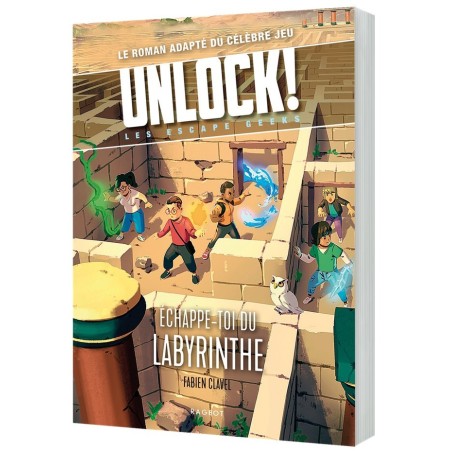 Livre Excape - Unlock ! Escape Geeks - Échappe-toi du labyrinthe