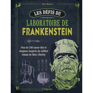 Livre Jeux - Les défis du laboratoire de Frankenstein