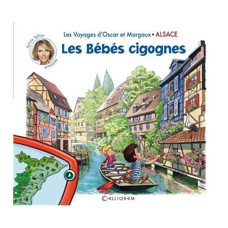 Livre - Les Voyages d’Oscar et Margaux – L’Alsace : Les bébés cigognes