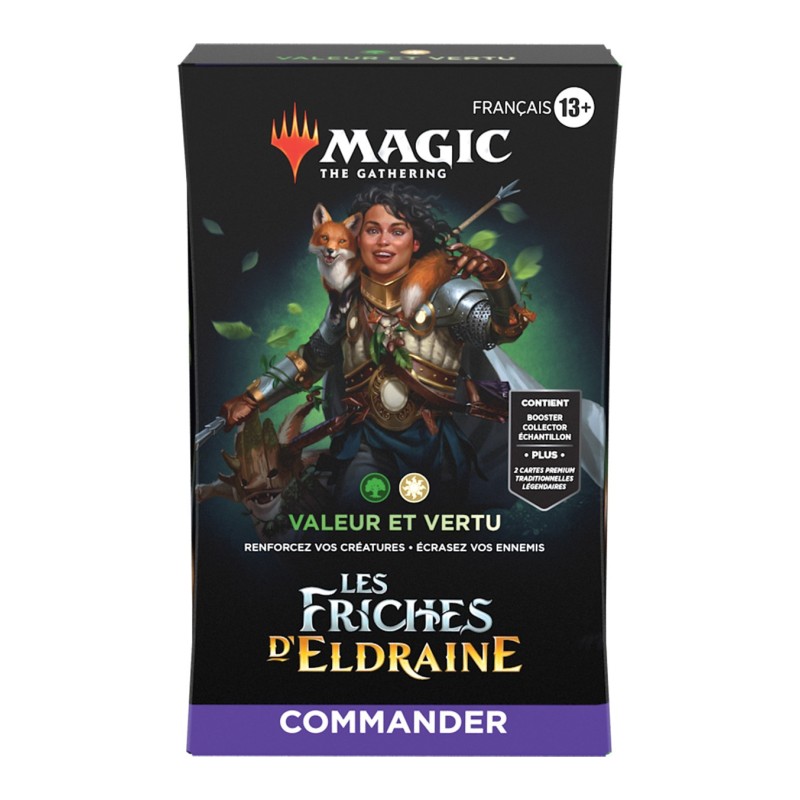 MTG - Magic Deck Commander Les friches d'Eldraine - Valeur et Vertu