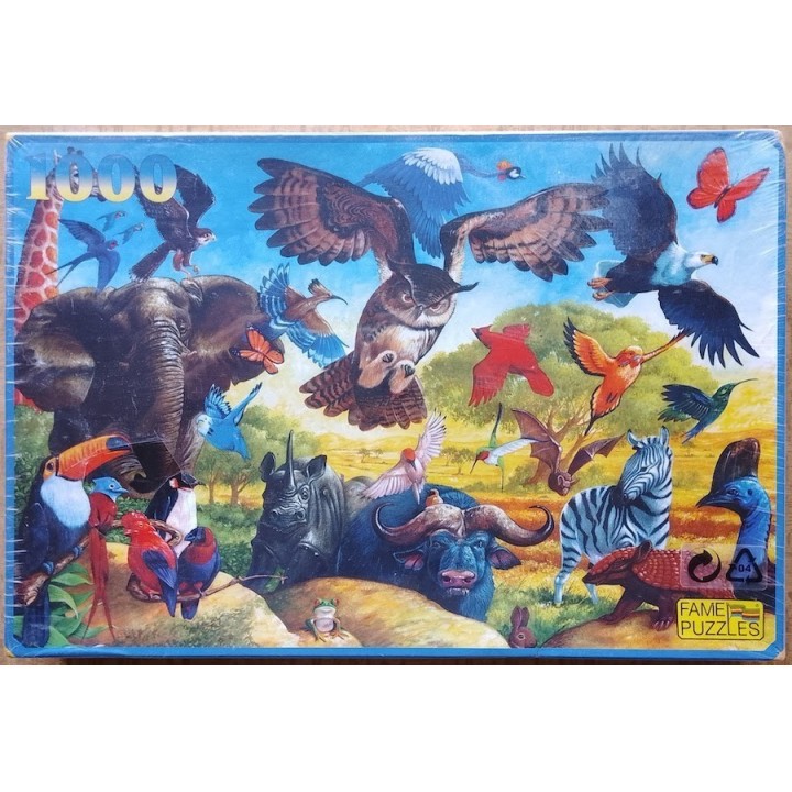 Puzzle FamesPuzzles : Nature, Savane - 1000 Pièces