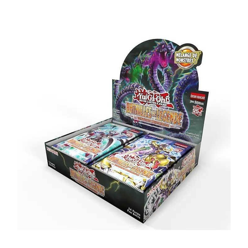 Précommande : YGO - Booster Yu-Gi-Oh! Batailles de Légende : Monstrous Revenge Boite Complète 22/06/23