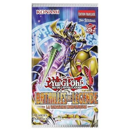 YGO - Booster Yu-Gi-Oh! Batailles de Légende : Monstrous Revenge