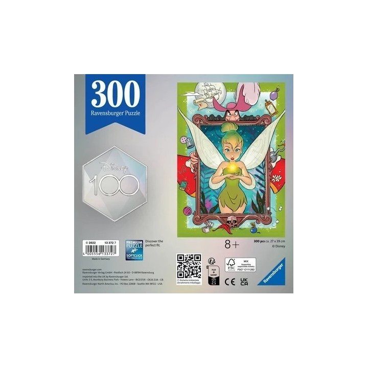 Puzzle Ravensburger Disney 100 : Fée Clochette - 300 Pièces