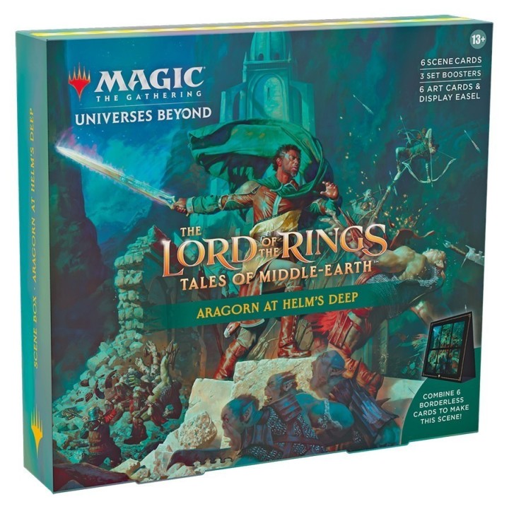  MTG - Scene Box Magic Anglais Magic The Lord of the Rings : Aragorn at Helm's Deep