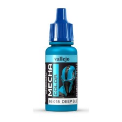 Peinture Vallejo Mecha Color : Bleu Profond - Deep Blue