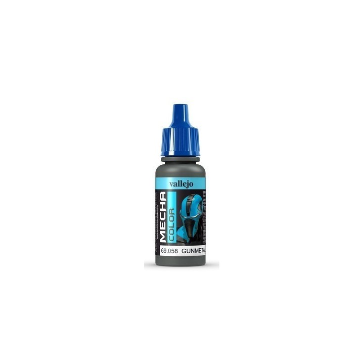 Peinture Vallejo Mecha Color : Bleu Métallique - Metallic Blue