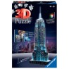 Puzzle Ravensburger 3D - Empire State Building de Nuit - 226 Pièces