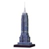 Puzzle Ravensburger 3D - Empire State Building de Nuit - 226 Pièces