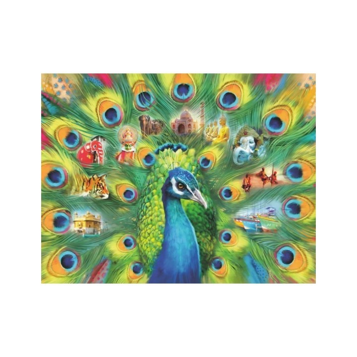 Puzzle Ravensburger : Le Pays du Paon - 2000 Pièces