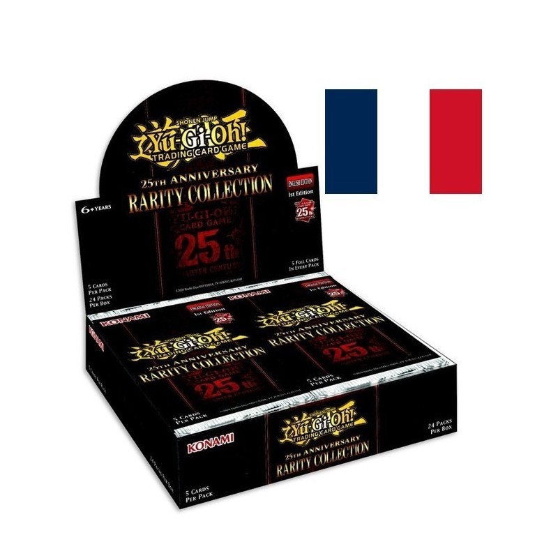 YGO - Booster Yu-Gi-Oh! 25th Anniversary Rarity Collection Boite Complète