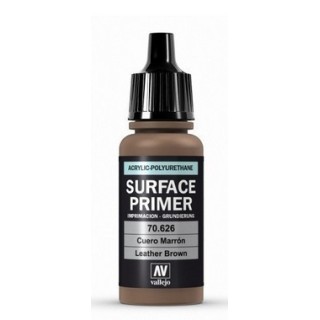Peinture Vallejo Mecha Color : Base Cuire Brun - Leather Brown