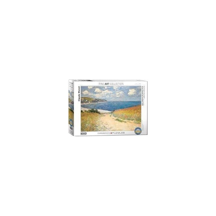 Puzzle Eurographics : Claude Monet : Chemin Dans Les Blés - 1000 Pièces