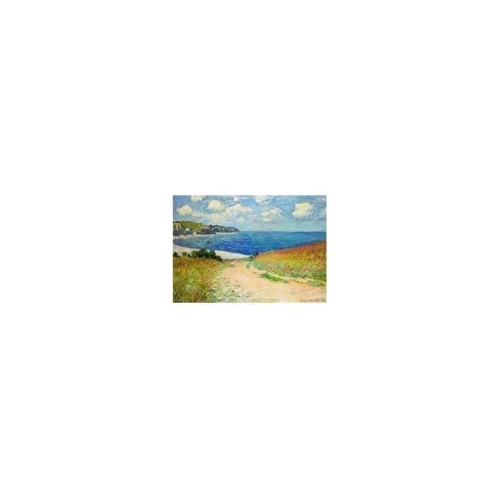 Puzzle Eurographics : Claude Monet : Chemin Dans Les Blés - 1000 Pièces