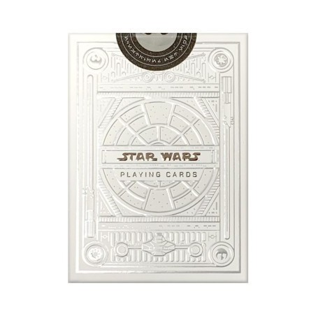 Bicycle - Theory 11 - 54 cartes Star Wars White Silver