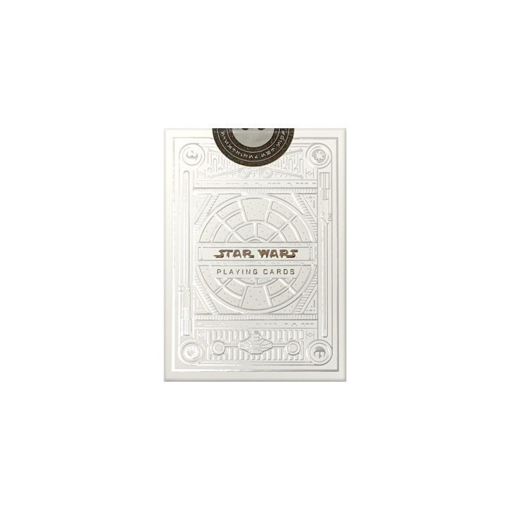 Bicycle - Theory 11 - 54 cartes Star Wars White Silver