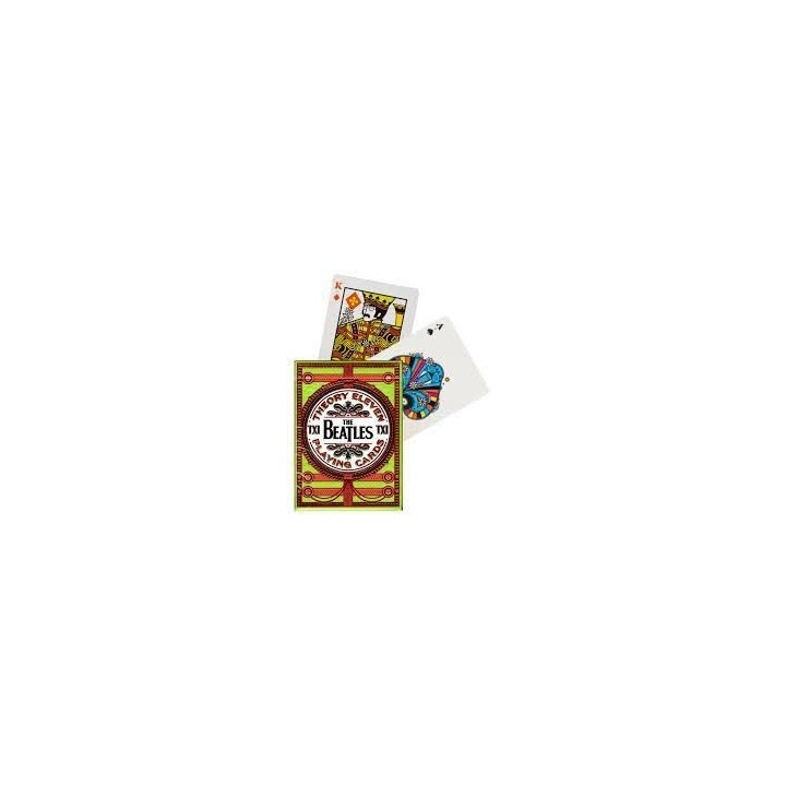Bicycle - Theory 11 - 54 cartes The Beatles Verte