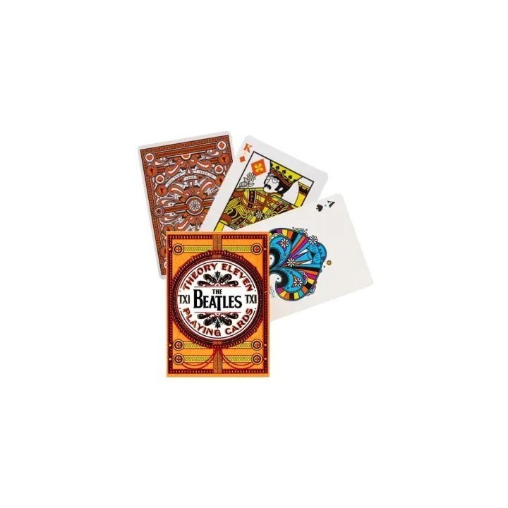 Bicycle - Theory 11 - 54 cartes The Beatles Orange