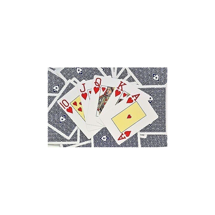 Fournier -  Poker - European Poker Tour - 100% plastique - Bleu