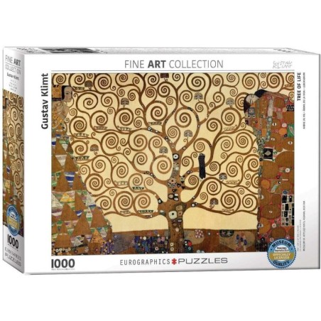 Puzzle Eurographics Fine Art Collection : Gustave Klimt : Arbre de Vie - 1000 Pièces