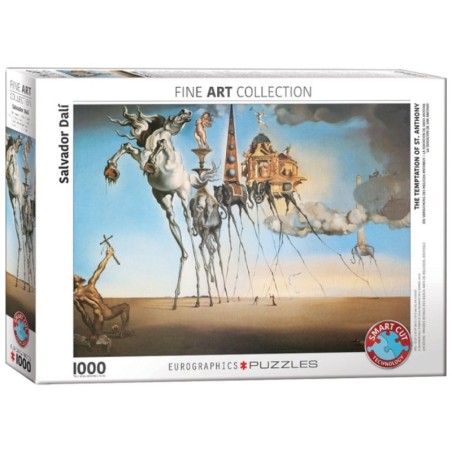 Puzzle Eurographics Fine Art Collection : Salvador Dalí : La Tentation de Saint Antoine - 1000 Pièces