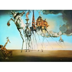 Puzzle Eurographics Fine Art Collection : Salvador Dalí : La Tentation de Saint Antoine - 1000 Pièces