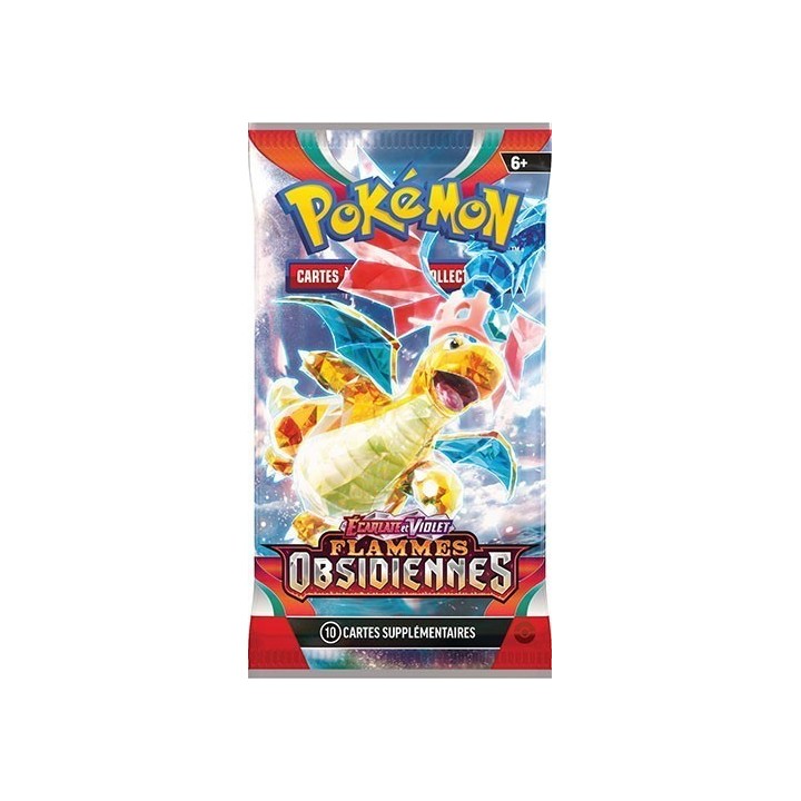 Booster Pokémon Écarlate et Violet EV03 - Flammes Obsidiennes