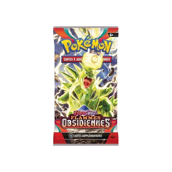 Booster Pokémon Écarlate et Violet EV03 - Flammes Obsidiennes