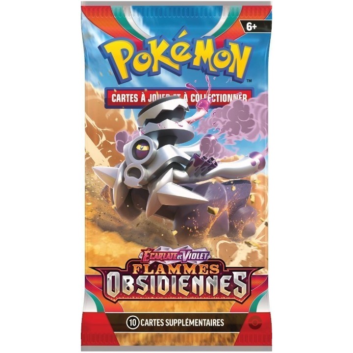 Booster Pokémon Écarlate et Violet EV03 - Flammes Obsidiennes