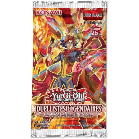 YGO - Booster Yu-Gi-Oh! Les Duellistes Légendaires : Soulburning Volcano