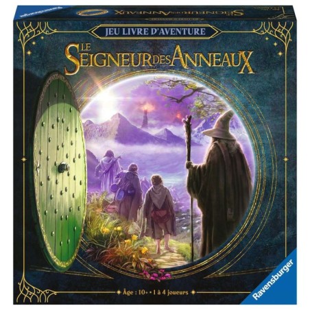 Jeux de société - Le Seigneur des Anneaux - Jeu Livre D'Aventure