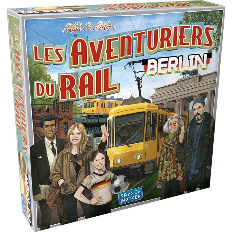 Jeux de société - Les Aventuriers du Rail - Berlin