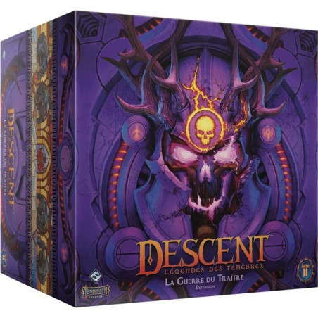 Jeux de société - Descent : Légendes des Ténèbres - Extension : La Guerre du Traître