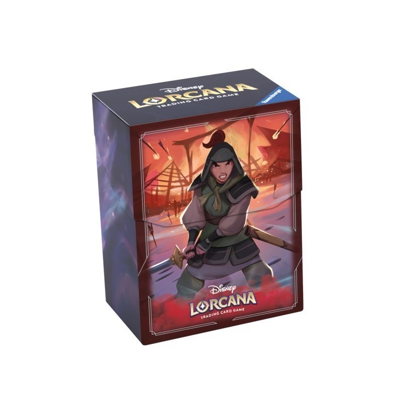 Deck box illustrée Ravensburger Lorcana : Mulan