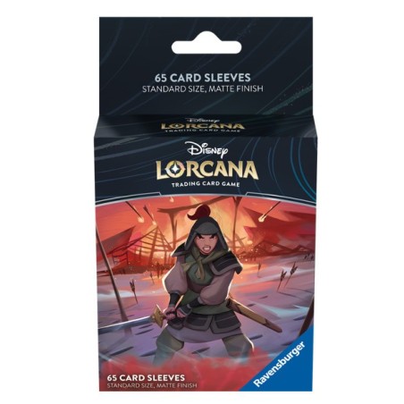 Protège-cartes Ravensburger Illustré Lorcana - Mulan