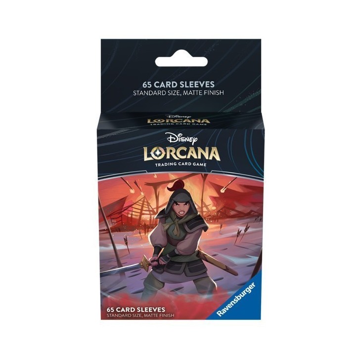 Protège-cartes Ravensburger Illustré Lorcana - Mulan