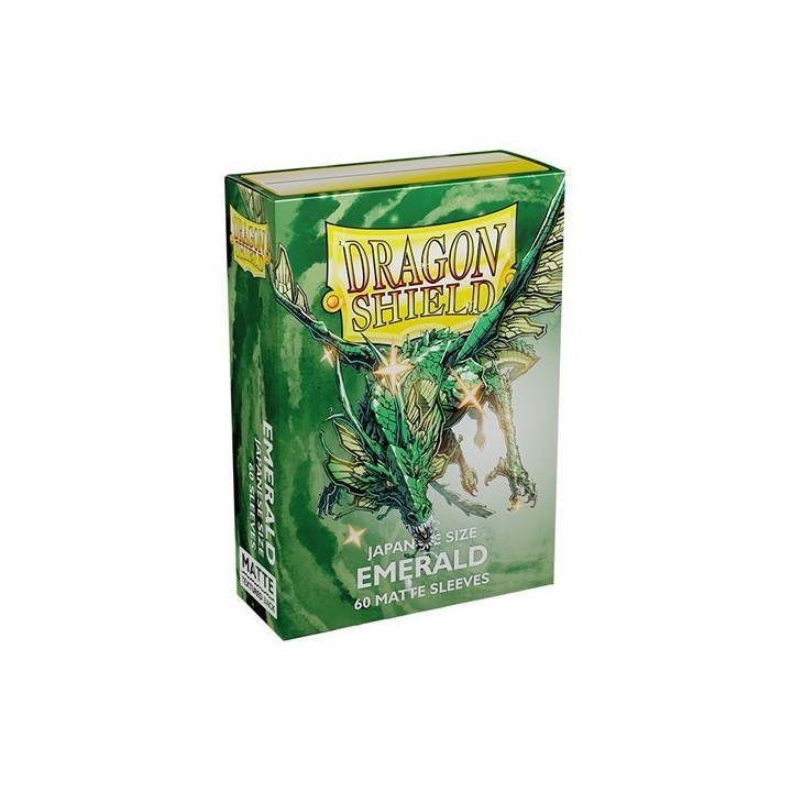 Protège-cartes Dragon Shield - 60 Japanese Matte Emerald