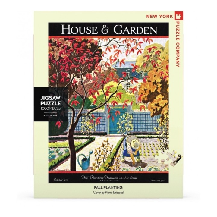 Puzzle - House & Garden - Fall Planting  - 1000 Pièces