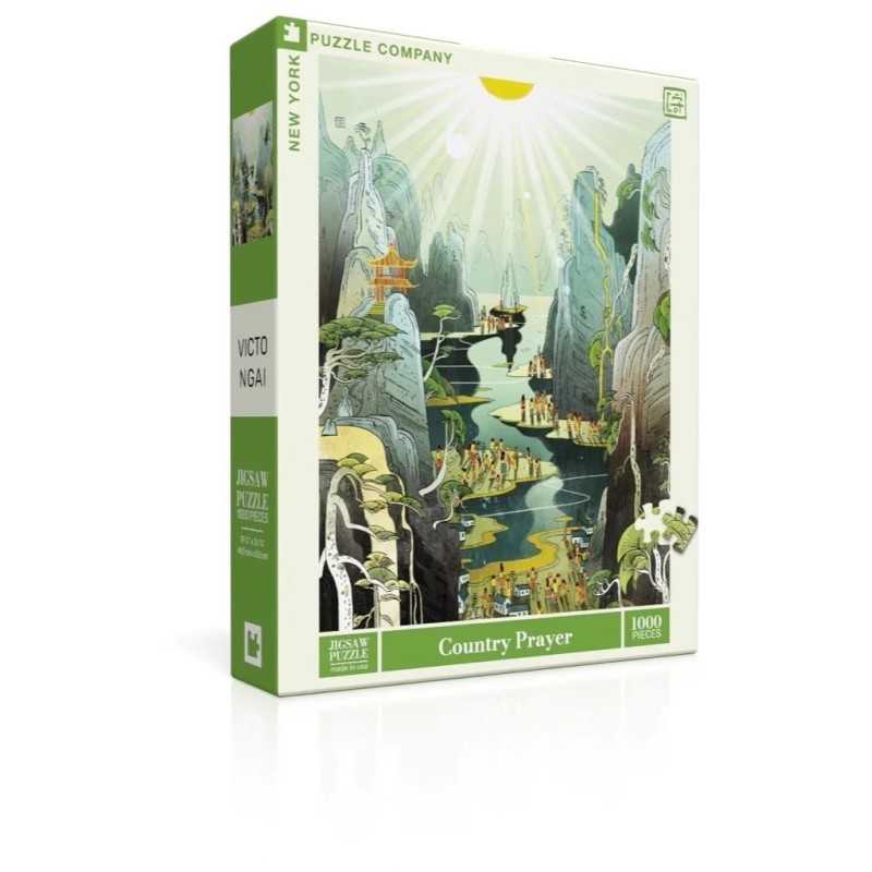 Puzzle - Victo Ngai- Country Prayers- 1000 Pièces Puzzle - Victo Ngai- Country Prayers- 1000 Pièces