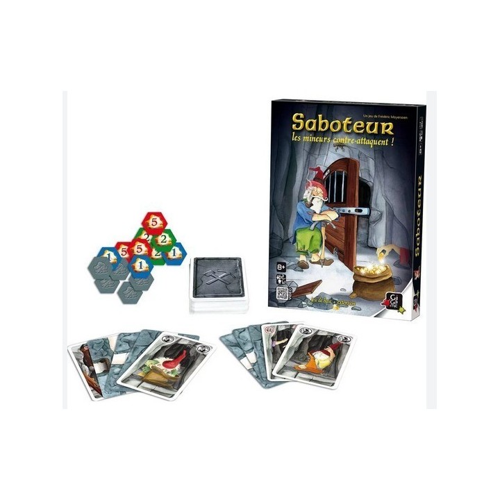 Jeux de société - Occasion - Saboteur II - Les mineurs contre-attaquent !