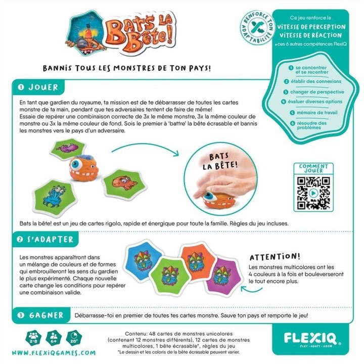 Jeux de société - Bats La Bête