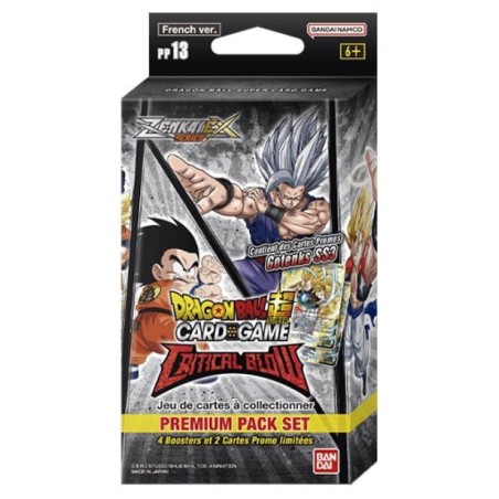 Dragon Ball Super Card Game : Premium Pack Critical Blow Zenkai Serie 05 Set PP13