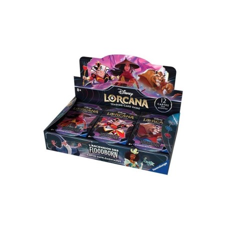 Booster Disney Lorcana : L'Ascension des Floodborn Boite Complète