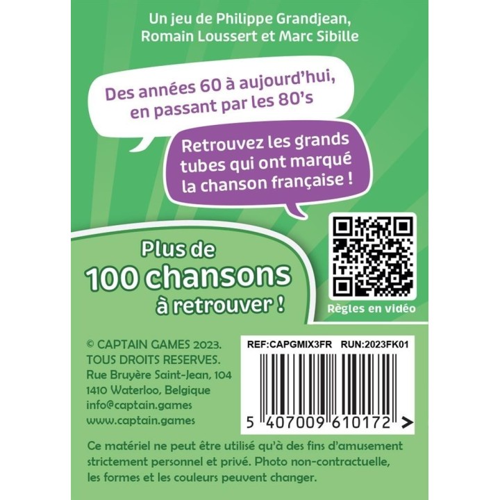 Jeux de société - Mixit - Édition Verte