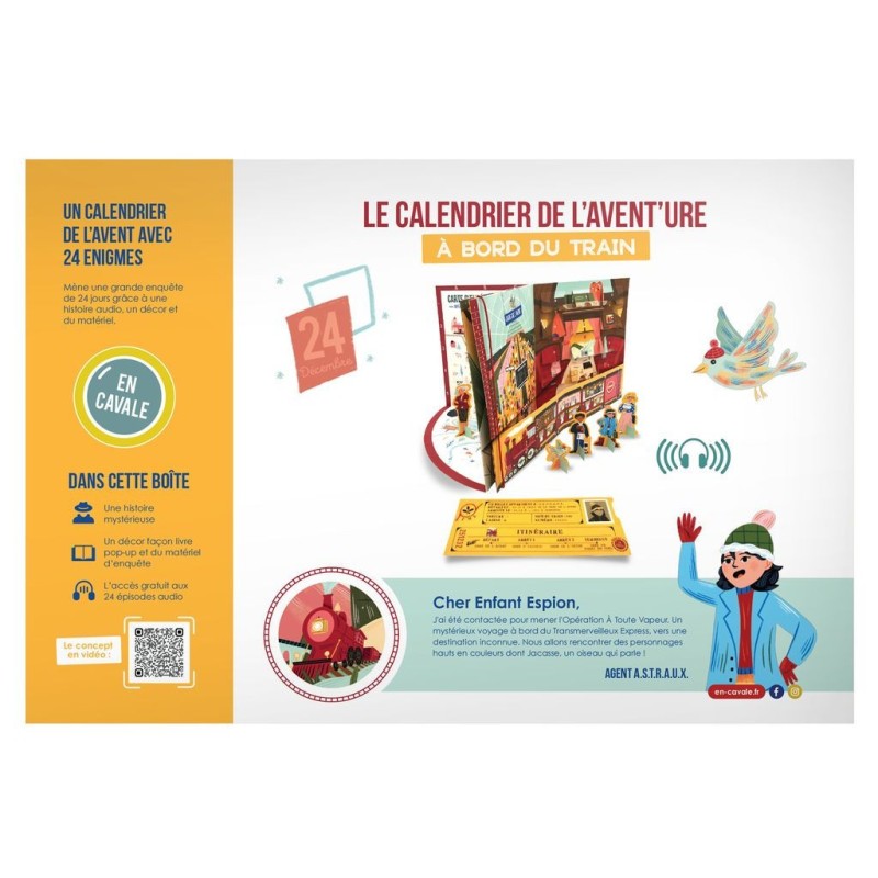 Jeux de société - Calendrier de l'Avent'Ure - A Bord du Train