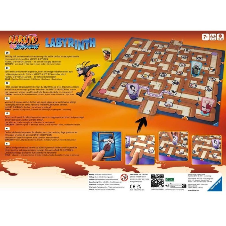 Jeux de société - Labyrinth Naruto Shippuden