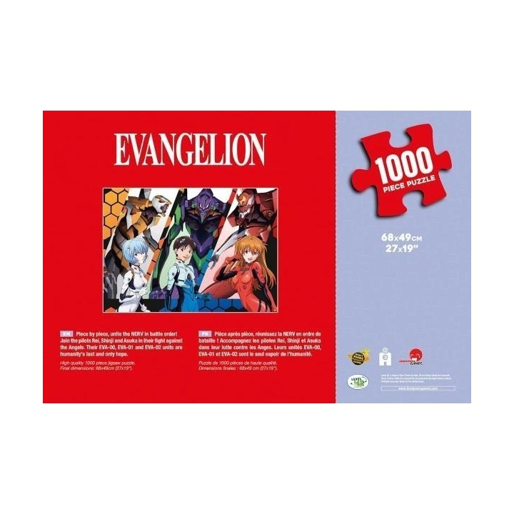 Puzzle Don't Panic Games : Evangelion - 1000 Pièces