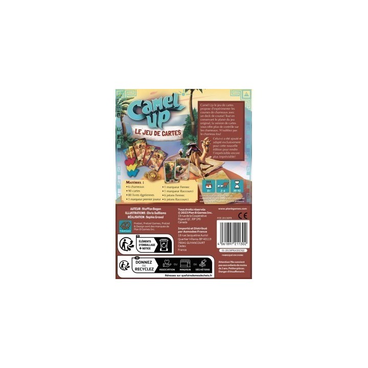 Camel Up - Le jeu de cartes