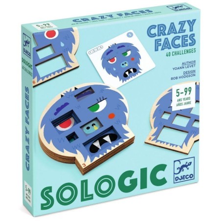 Jeux de société - Sologic : Crazy Faces