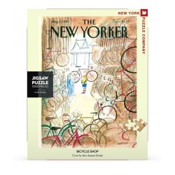 Puzzle New York Puzzle Company - New Yorker Bicycle Shop : Jean J. Sempe - 1000 Pièces